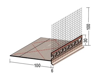 Aluminium Starter track  93mm
